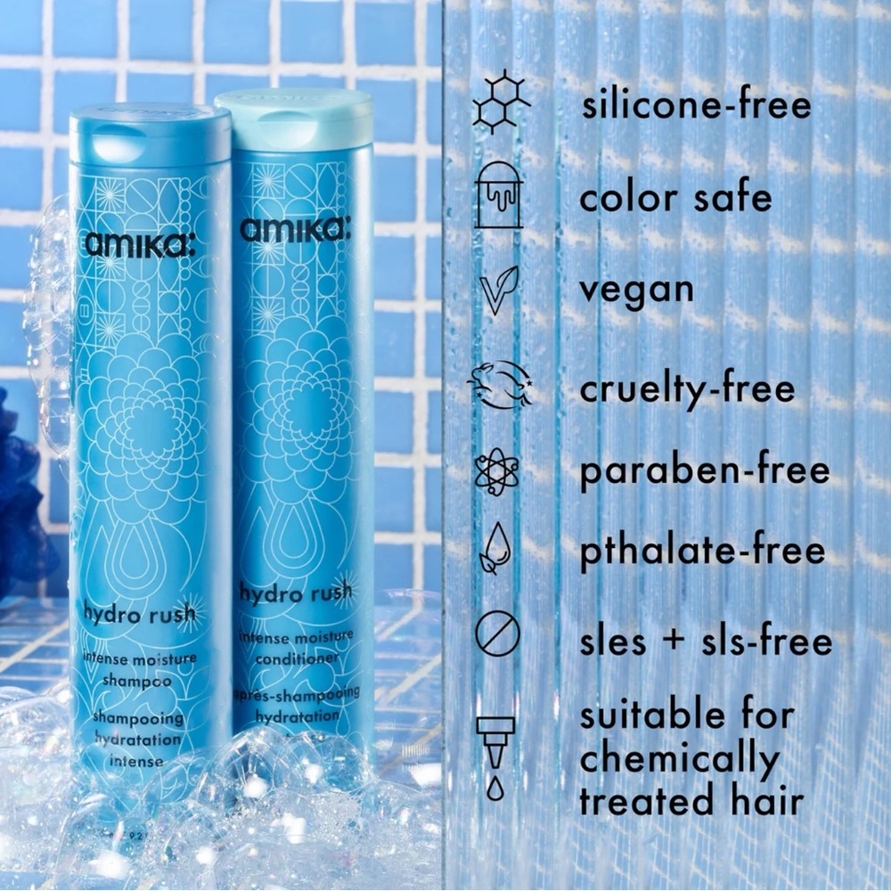 Amika Hydro Rush Shampoo JUMBO SIZE WITH PUMP
New - Picture 10 of 11